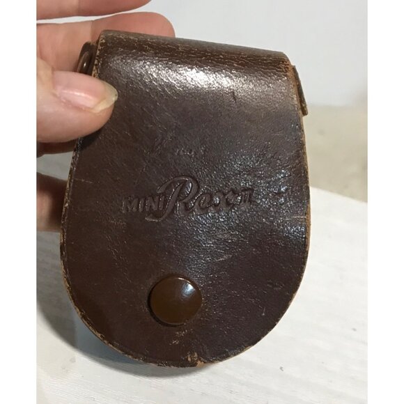 Vintage Mini Rex II Cine Light Meter With Leather Case - Picture 10 of 11